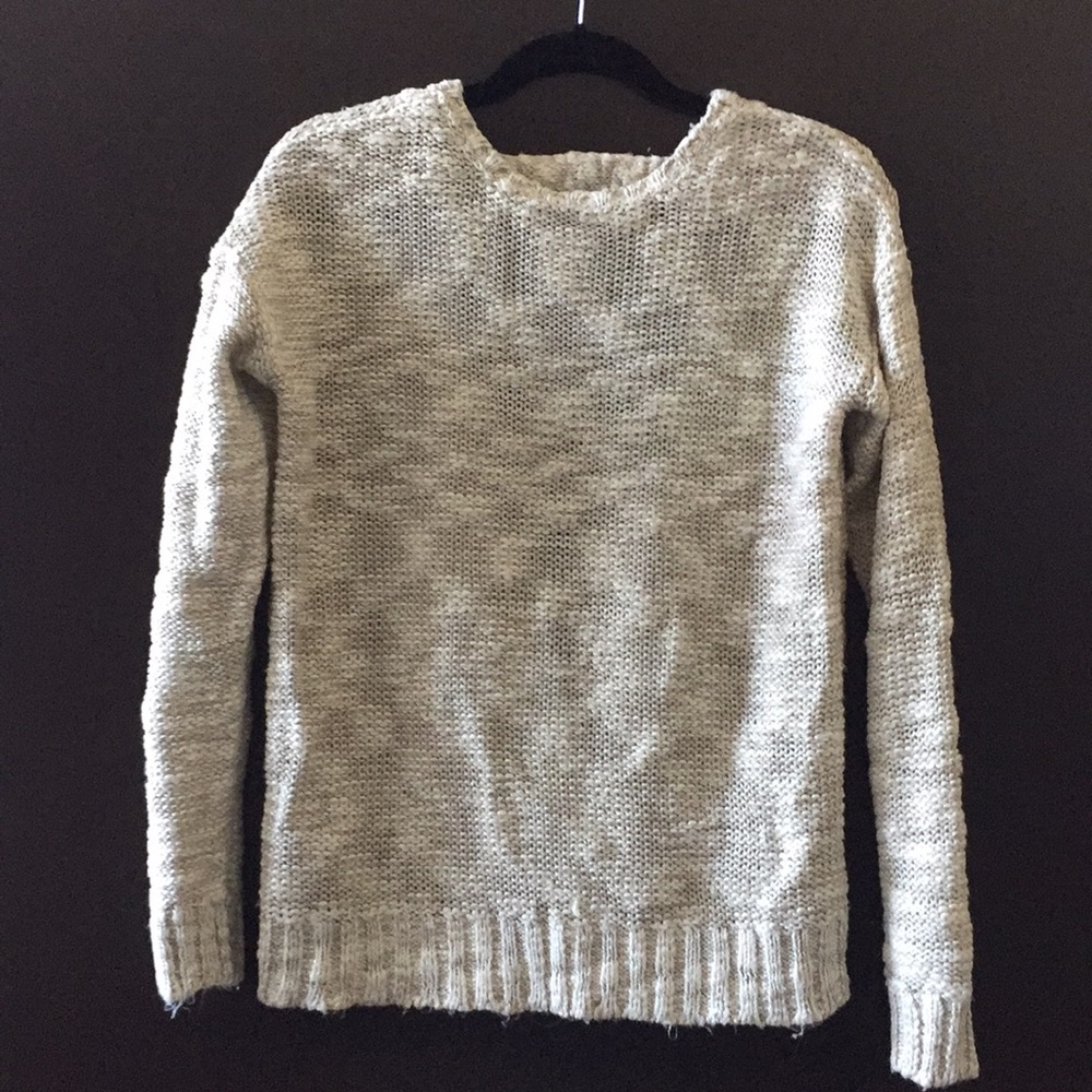Backless Sweater